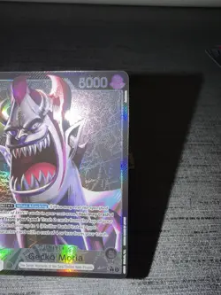 Carte One Piece Gecko Moria OP06-080 Leader Alternate Art English Card - Image 5