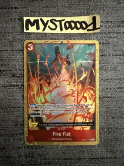 Carte One Piece Fire Fist OP03-018 R Alternate Art Pillars Of Strength English - Image 1