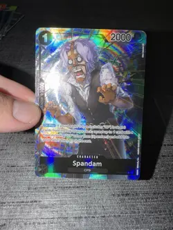 Carte One Piece Spandman OP03-086 R Alternate Art English Card - Image 3
