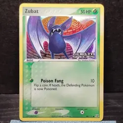 Pokemon Zubat EX Delta Species Reverse Holo Common Card 88/113 HP50 2005 English - Image 1