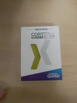 100 ULTIMATE GUARD CORTEX YELLOW MATTE STANDARD SIZE Card SLEEVES Deck Protector - Image 1