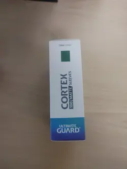 100 ULTIMATE GUARD CORTEX GREEN MATTE STANDARD SIZE Card SLEEVES Deck Protector - Image 2