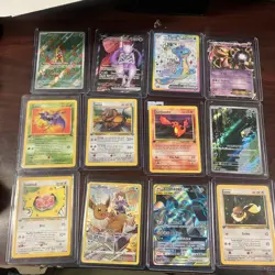 Pokemon TCG 12 card lot first edition, Mewtwo, and more all great condition - Image 1
