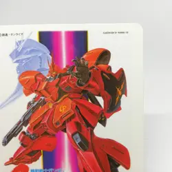SAZABI mobile suit MSN-04 Mobile Suit GUNDAM magnet card animation BANDAI - Image 3