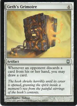 MTG: Darksteel: Geth's Grimoire: Lightly Played Condition - Image 1