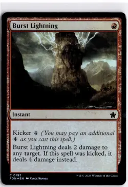 Burst Lightning Foil C FDN 192 LP - Image 1