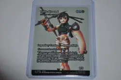MTG magic FINAL FANTASY rare YUFFIE KISARAGI showcase FCA #060 THROUGH THE AGES - Image 1