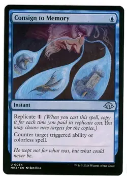 1x MTG Consign to Memory - Modern Horizons 3! NM Mint! - Image 1