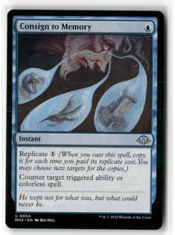 Magic: The Gathering Instant Consign to Memory MH3 Magic NM - Image 1