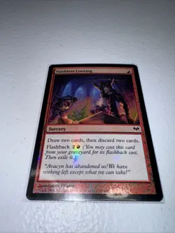 Faithless Looting Dark Ascension Foil - Image 1