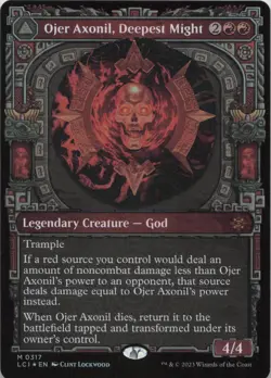 Ojer Axonil, Deepest Might (Showcase) - FOIL - M The Lost Caverns of Ixalan 317 - Image 1