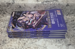 5x One Piece OP14 -THE AZURE SEA’S SEVEN -Sleeved Blister Booster Packs Lot of 5 - Image 3