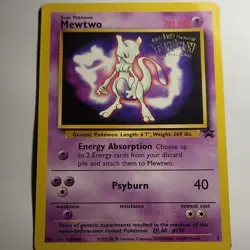 Pokemon Mewtwo Movie Promo 03/53 Wotc Promo Regular Card 1999 - Image 1