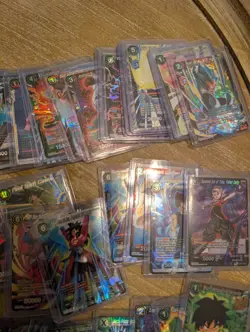 Dragon Ball Super Card Game TCG Lot Of 300+ Cards-Holos Foils Rares SR commons - Image 3