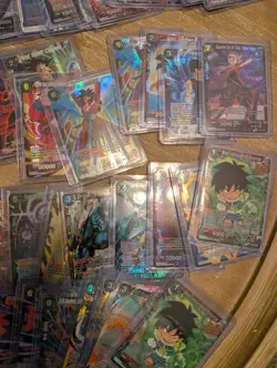 Dragon Ball Super Card Game TCG Lot Of 300+ Cards-Holos Foils Rares SR commons - Image 4