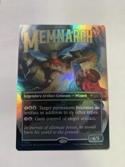 2024 MTG Magic The Gathering SLD Secret Lair Drop Foil Poster #1626 Memnarch - Image 1