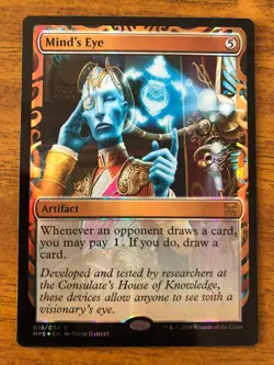 Mind's Eye - MTG - Masterpiece Series - 018/054 - Image 1