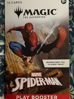 (1) Spiderman magic the gathering play booster pack - Image 2