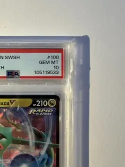 Pokemon Card - PSA10 GEM MT - Rayquaza V - Crown Zenith - 2023 - 100/159 - Image 3