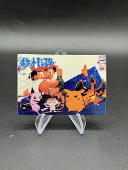 Mew Charizard Holo Pokemon Vintage Pocket Monsters Vending Prism Sticker 309 - Image 1