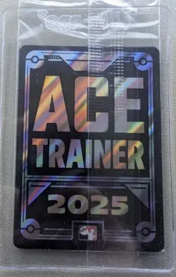 Pokemon TCG Celebratory Fanfare 2025 Ace Trainer Reward Black Star Promo Sealed - Image 2
