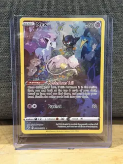 Pokemon TCG Mew GG10/GG70 Crown Zenith Galarian Gallery Holo - Image 2