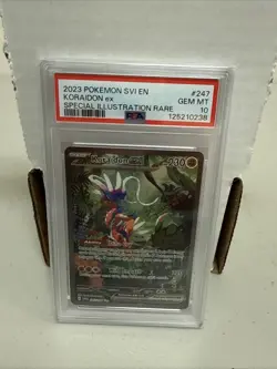 2023 POKEMON SVI EN-SCARLET & VIOLET #247 KORAIDON EX PSA 10 - Image 1