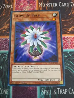 Yu-Gi-Oh! Glow-Up Bulb SDCL-EN021 Common 1st Edition Near Mint b2/ - Image 1