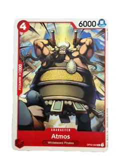 New: One Piece CCG Atmos OP02-003 Paramount War Regular Common - Image 1