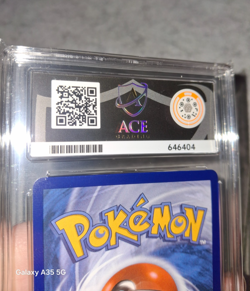 Pokemon TCG Umbreon EX Prismatic Premium Collection Promo Card 176 Ace 9 Graded - Image 4