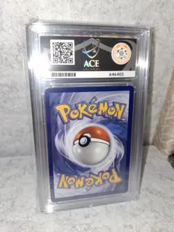 Pokemon TCG Espeon EX Prismatic Premium Collection Promo Card 175 Ace 9 Graded - Image 2