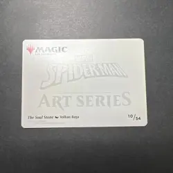 The Soul Stone Art Card (Gold-Stamped Signature) Art Series: Marvel's Spider-Man - Image 2
