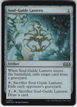 MTG Soul-Guide Lantern 251 Wilds of Eldraine U Foil NM - Image 1