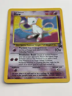 Mew 09/53 Wotc Black Star Promo Holo Rare Pokemon LP - Image 5
