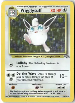 Wigglytuff (16), Pokemon Jungle Holo Rare, 16/64 LP - Image 1