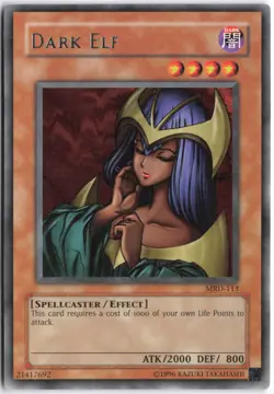 Yugioh - Dark Elf MRD-113 Unlimited - Metal Raiders - Image 1