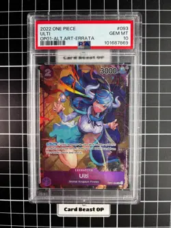 Ulti Alt Art OP01-093 PSA 10 GEM MT Romance Dawn One Piece English - Image 1