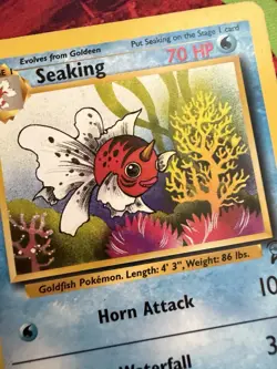Seaking 60/130 Base Set 2 Uncommon Pokemon Card - Image 2