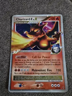 Pokemon Charizard G Lv.X Supreme Victors 143/147 Ultra Rare Holo Card 2009 - Image 1