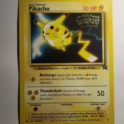 Pokemon Pikachu 04/53 The First Movie Promo 50 HP Wizards 1999 Regular Card - Image 1