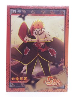 Pain SSR Naruto SSR-001 Holo Foil Anime Collectible Trading Card - Image 1