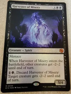 Harvester of Misery - #09 Foil Outlaws of Thunder Junction: the Big Score - Mtg - Image 1