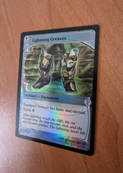 MTG Lightning Greaves FOIL Future Sight Frame Mystery Booster 2 Magic NM Mint - Image 2