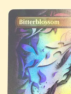MTG Foil Bitterblossom (Borderless, Special Guest #0133) Lorwyn Eclipsed WOTC - Image 2