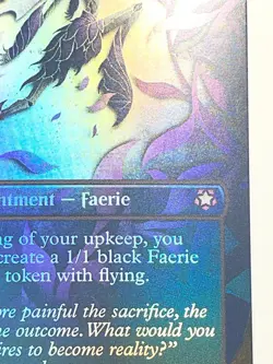 MTG Foil Bitterblossom (Borderless, Special Guest #0133) Lorwyn Eclipsed WOTC - Image 4