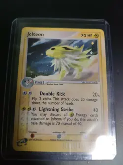 JOLTEON 6/100 HOLO - POKEMON EX SANDSTORM ENG - NEAR MINT CONDITION - Image 1