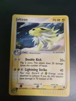 JOLTEON 6/100 HOLO - POKEMON EX SANDSTORM ENG - NEAR MINT CONDITION - Image 2