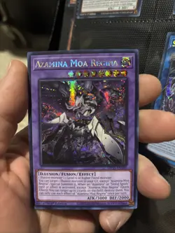 Azamina MOA Regina MP25-EN105 Prismatic Secret Rare 1st Edition Yu-Gi-Oh - Image 1