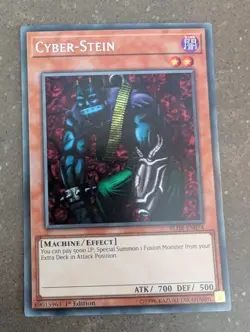 YuGiOh! Cyber-Stein BLHR-EN074 Secret Rare 1st Ed - Image 1