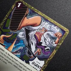 2X Gum-Gum Giant OP09-078 R - One Piece TCG Gear 5 Luffy Near Mint - Image 2